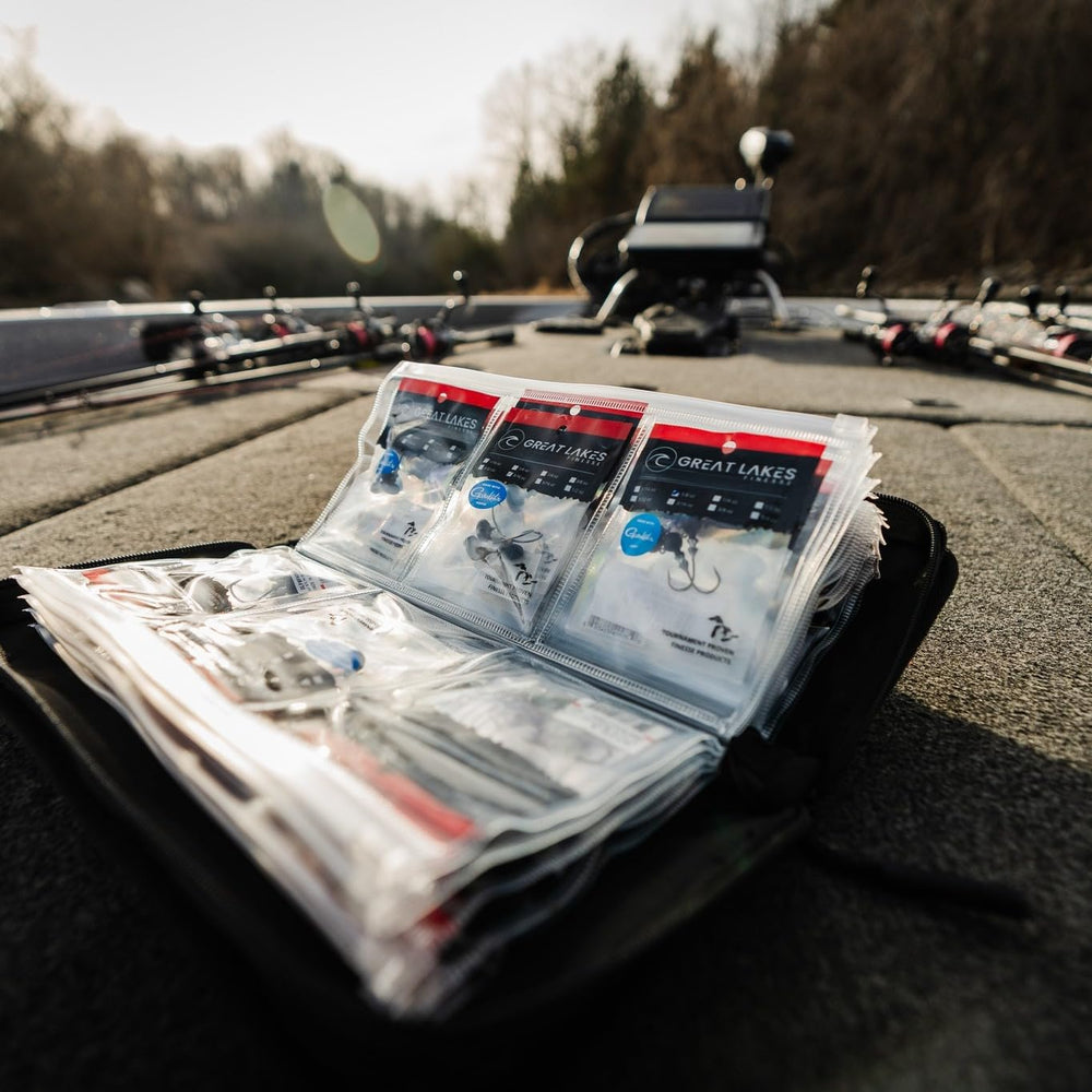 Great Lakes Finesse Terminal Wallet keeps items in original packaging for quick identification.
