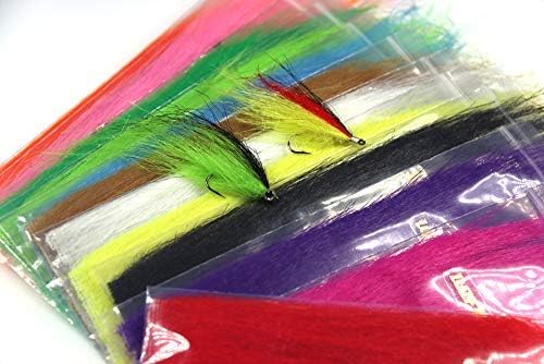 Includes 12 colors in the set and 15 free fish heads