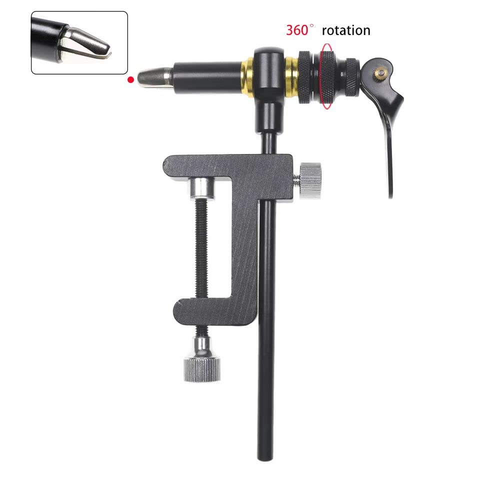 Multi-function vise for tying flies and jig lures