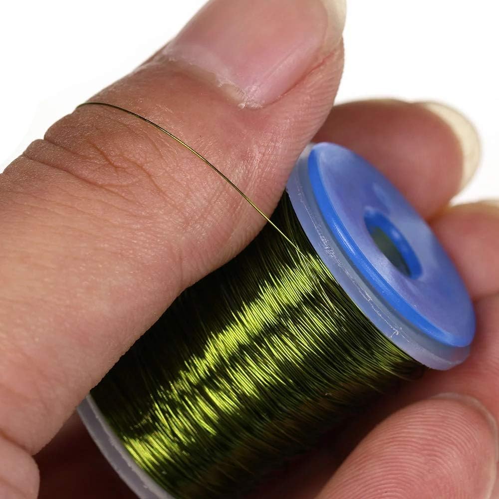 Greatfishing copper wire fly tying product image showing color variety