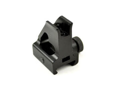 Green Blob Outdoors low-profile front sight on a rail for quick target reacquisition