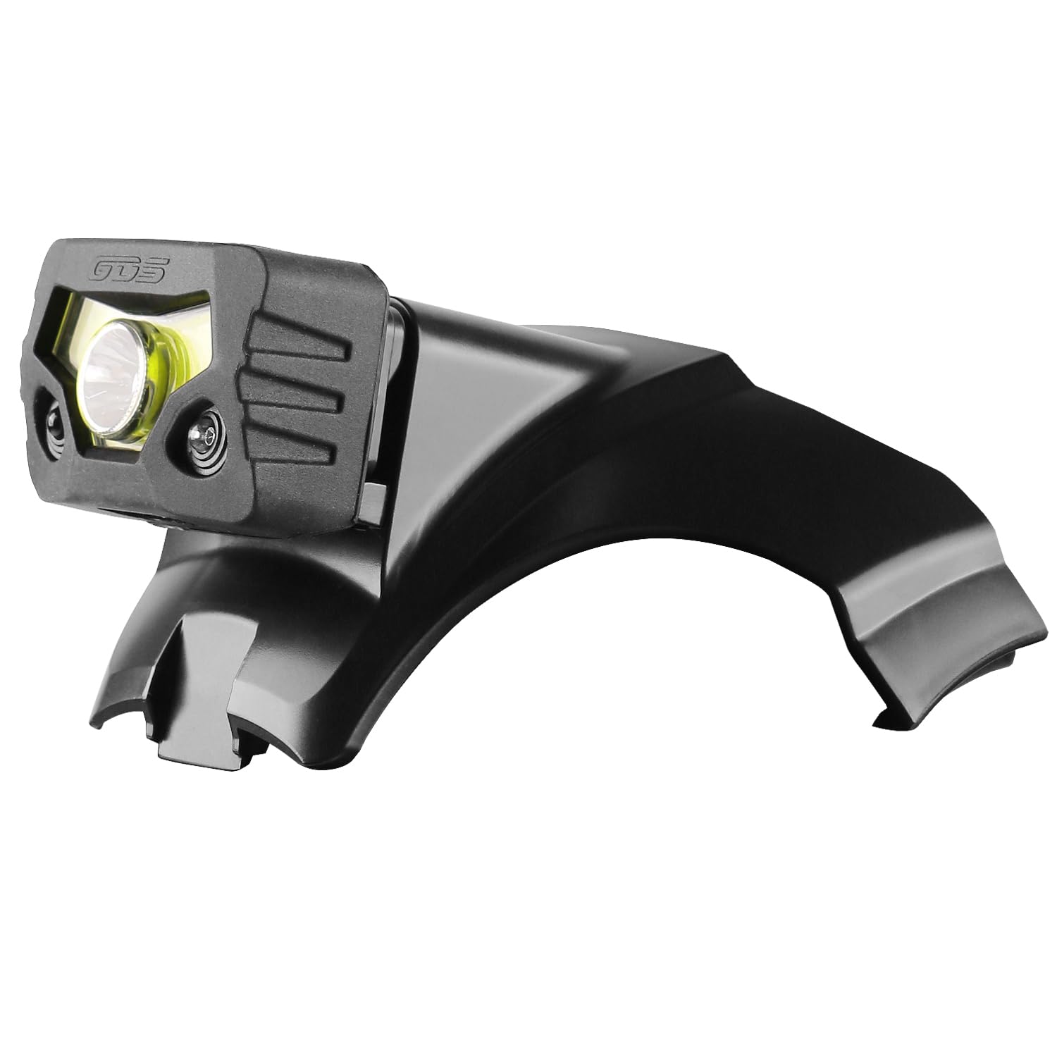 GREEN DEVIL rechargeable headlamp bracket mount for hard hats enables secure hands-free lighting.