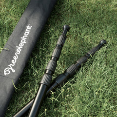 Green Elephant tarp-poles-collapsed offer compact storage for easy packing