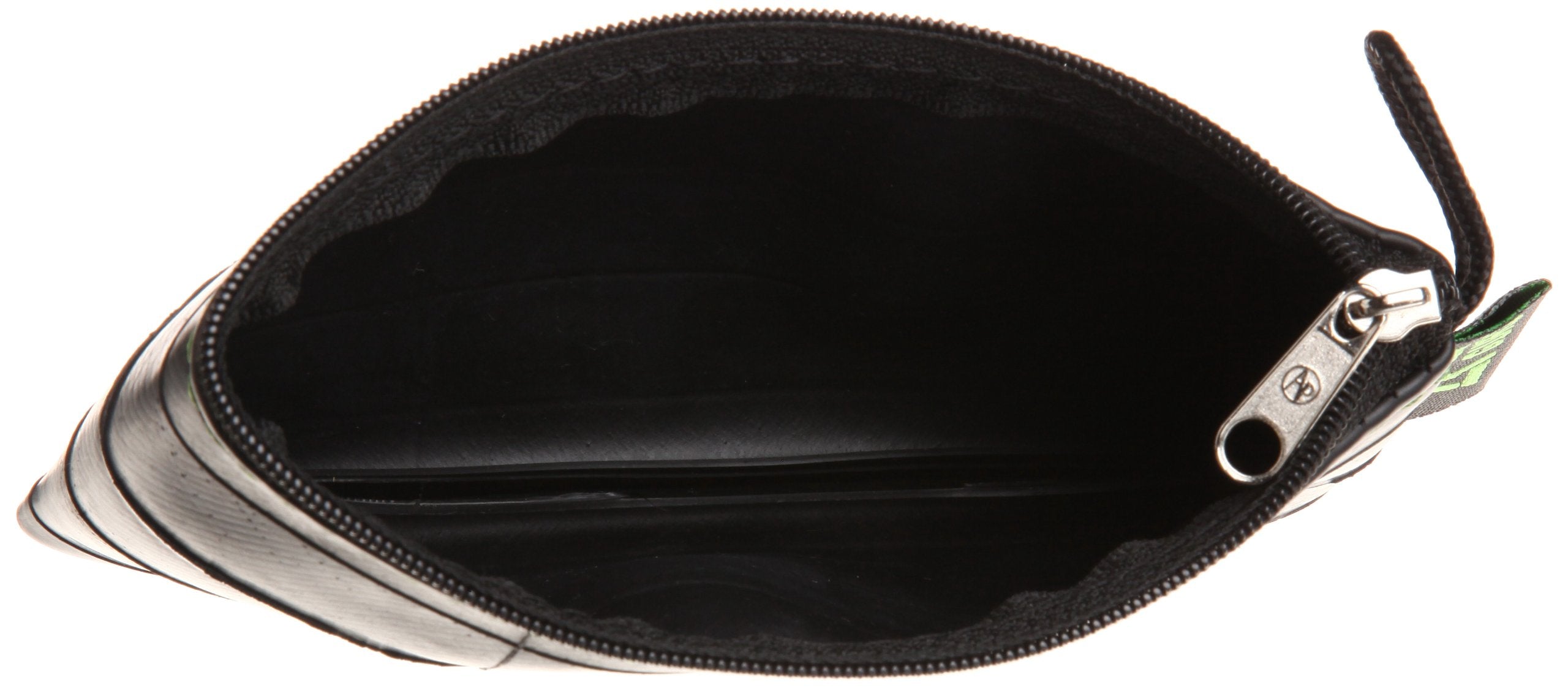 Green Guru Gear pouch in a travel setup, keeping essentials tidy.