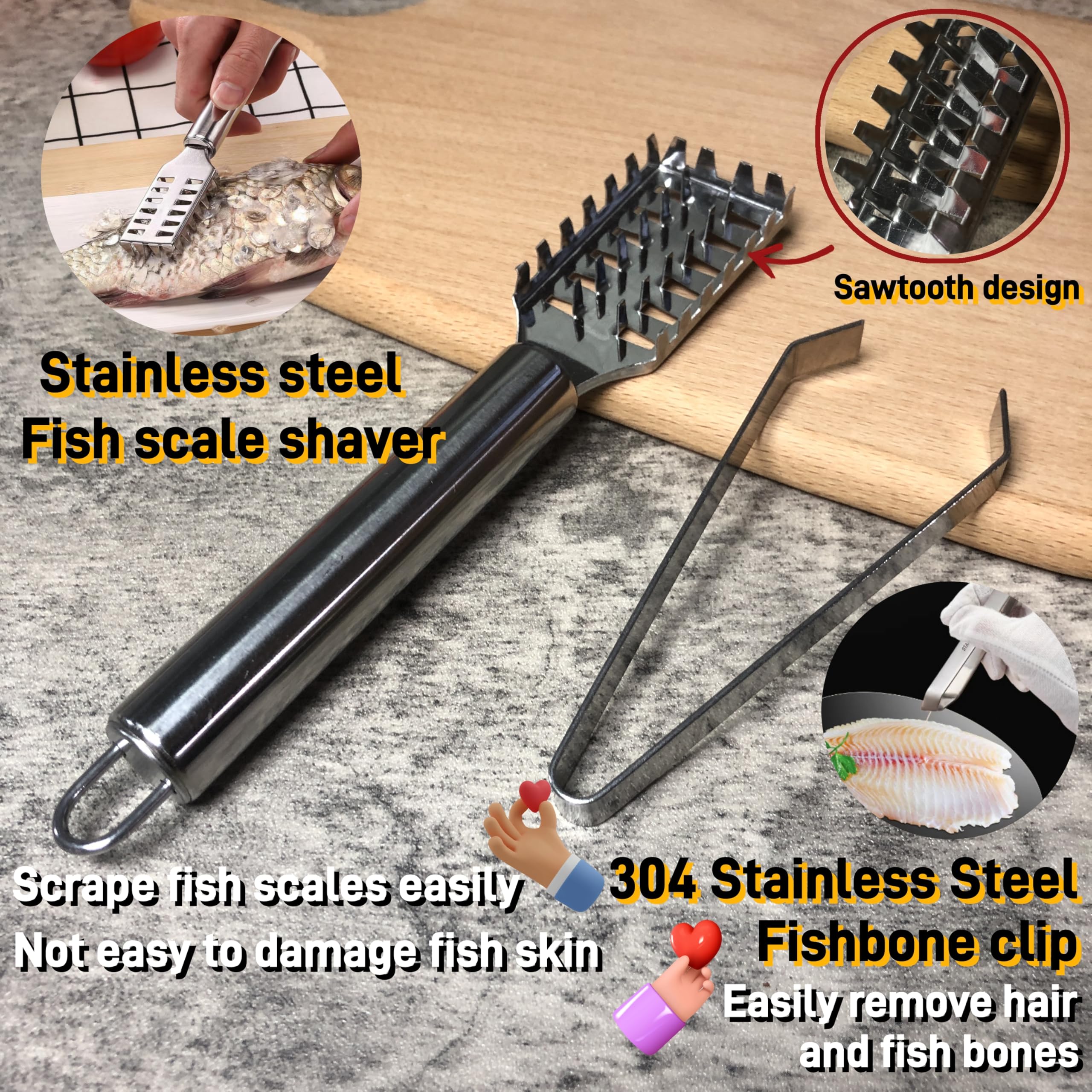 Green multi-functional scissors and other tools in the kit