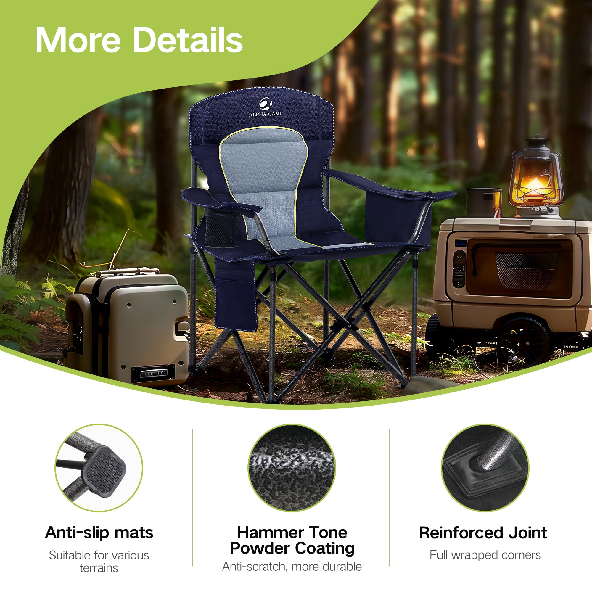 Green Party breathable 600D fabric for durable outdoor use