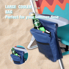 GREEN PARTY cooler bag attached for beverages on the go.