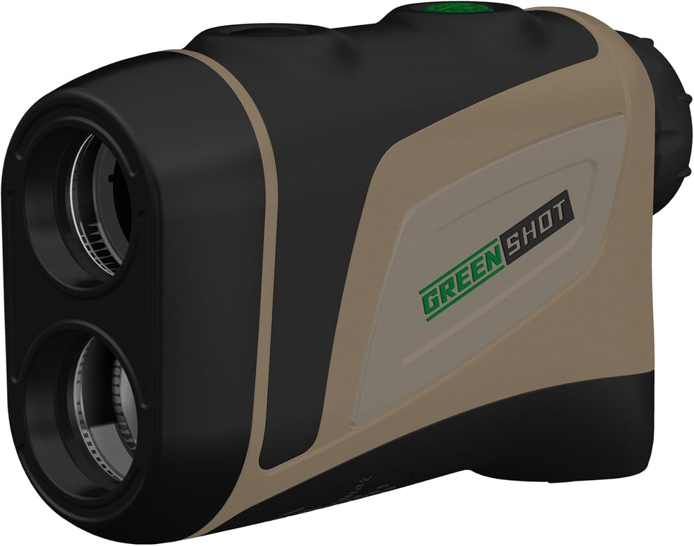 GREEN SHOT range finder in compact design fits in hand for quick distance checks