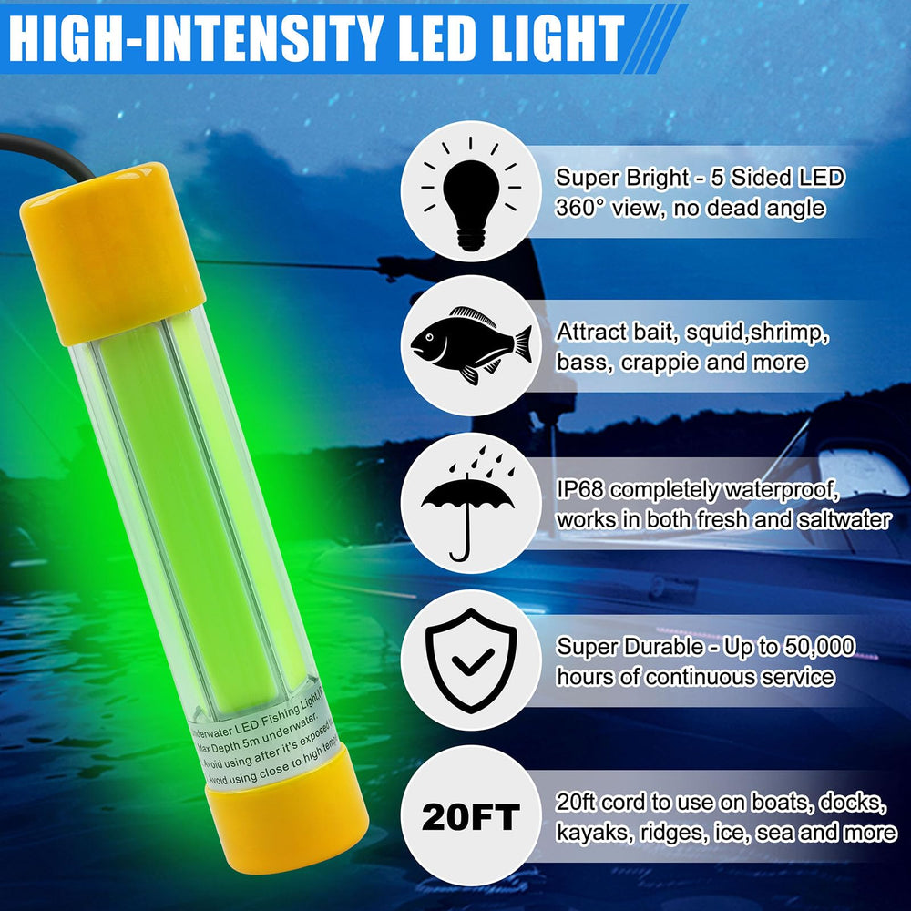 Suitable for freshwater and saltwater environments