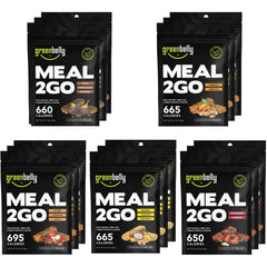 Greenbelly Backpacking Meals pouch ready-to-eat on the trail, complete meal on the go.