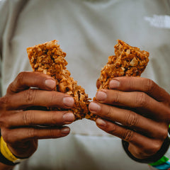 Greenbelly meals taste like a cereal bar, fresh and easy to enjoy on trail.