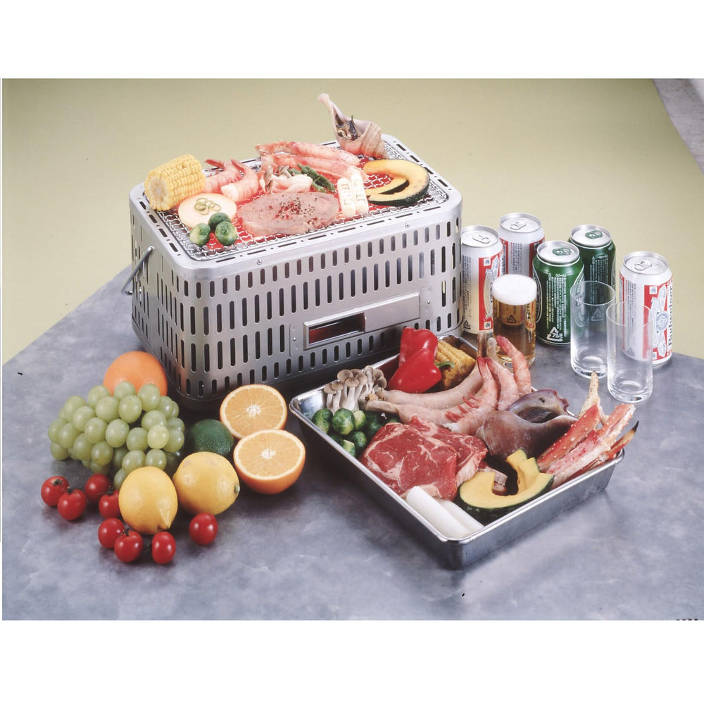 GreenLife grill inner ash tray enables easy disposal after grilling