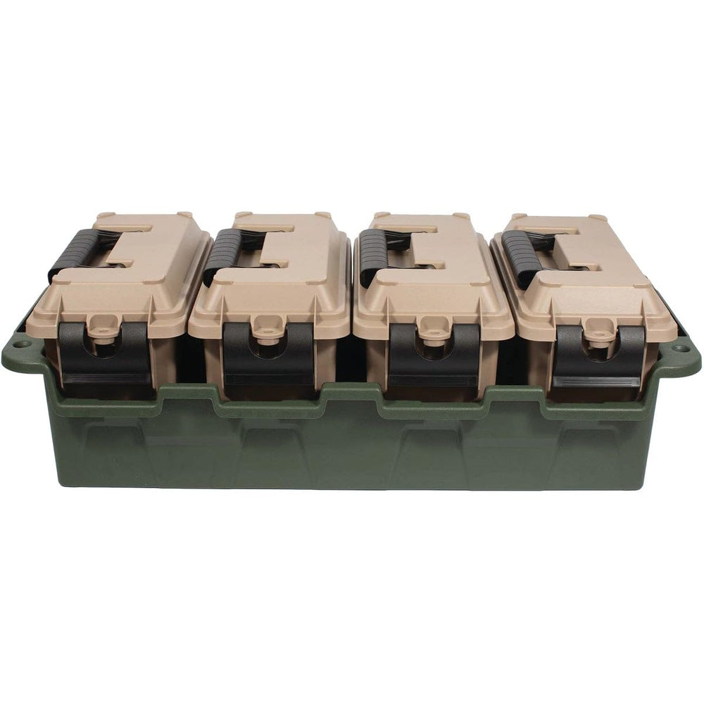 GREENMADE ammo-pack storage box keeps ammo organized and secure.