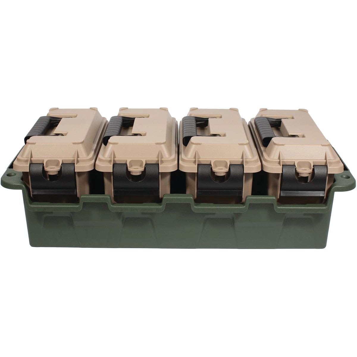GREENMADE ammo-pack storage box keeps ammo organized and secure.