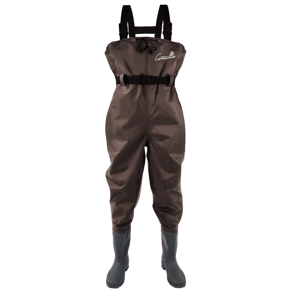 GREENWATER Lightweight 70D nylon and PVC waders reduce fatigue during long pursuits