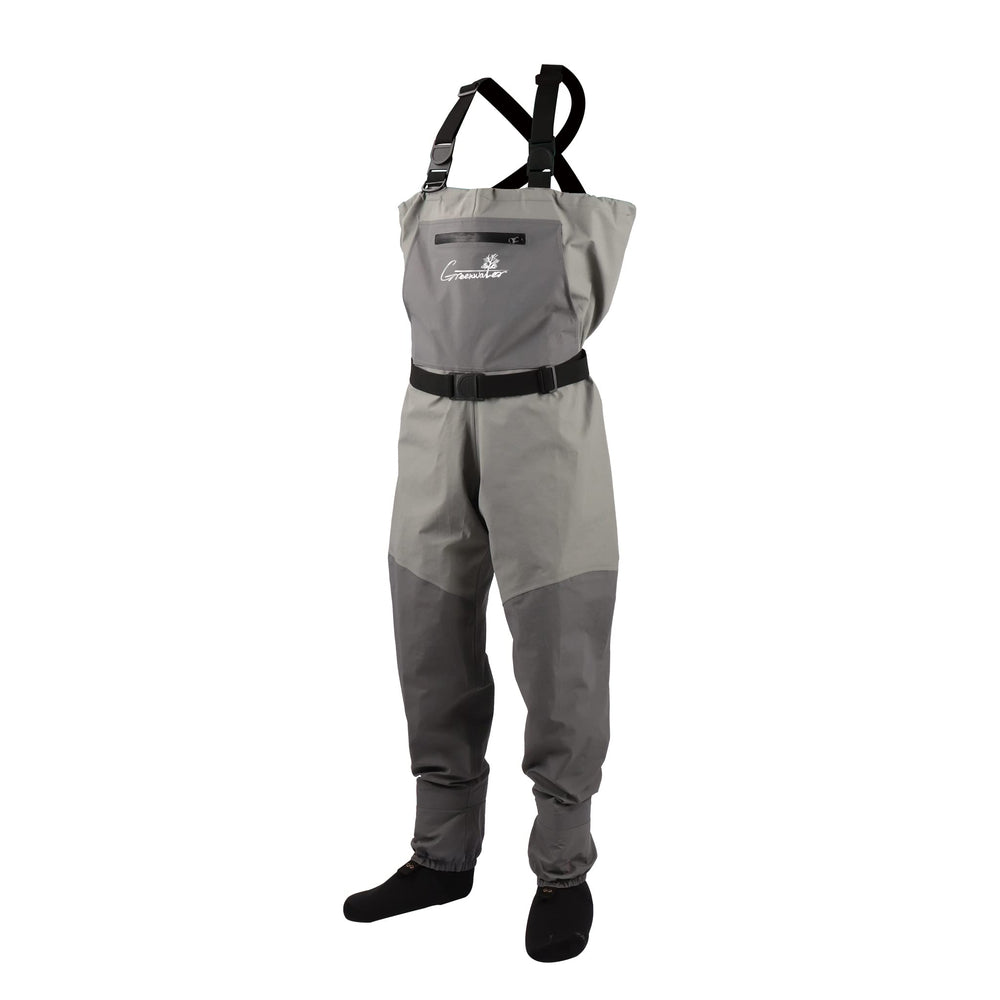 GREENWATER waders lightweight upper material supports agile movement