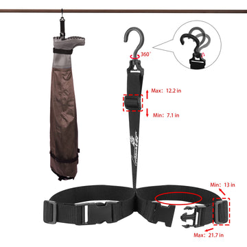 GREENWATER top drawcord and adjustable waist belt improve fit