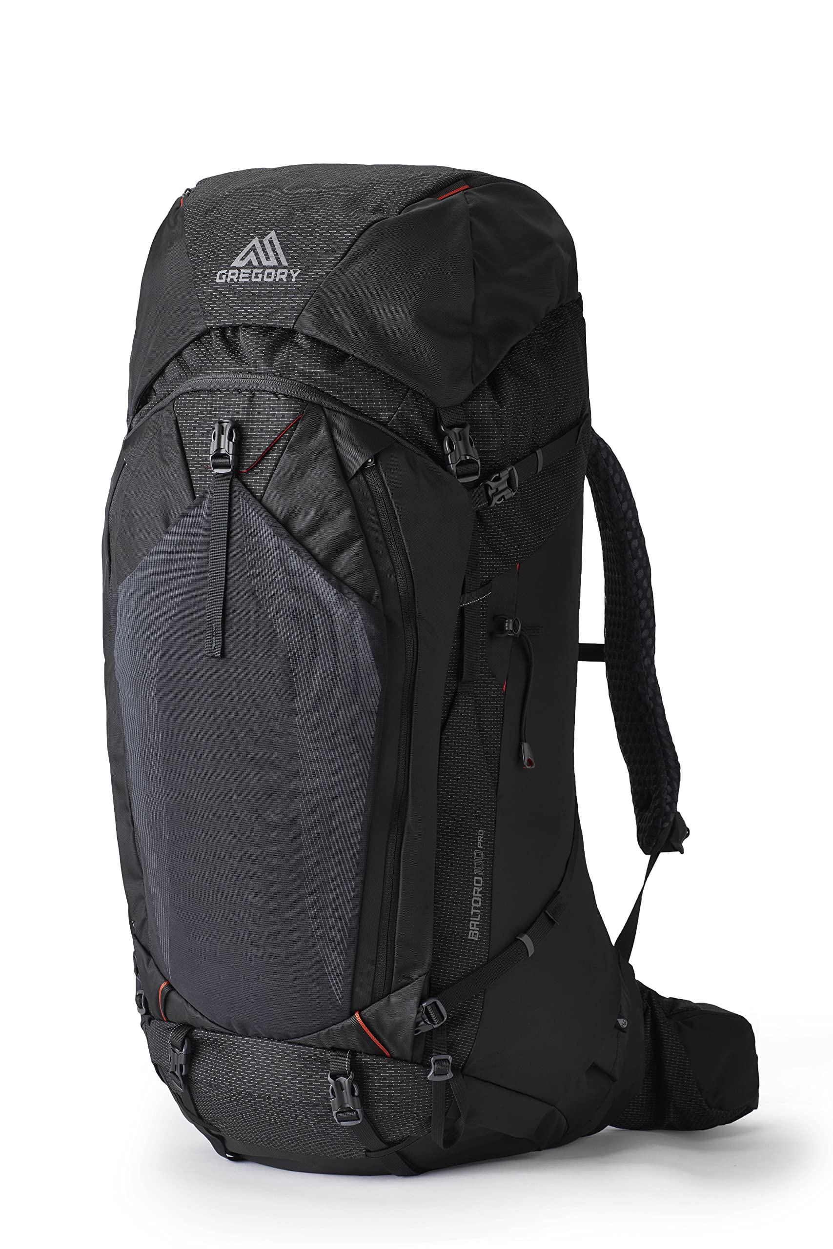 Gregory Baltoro 100L Pro with FreeFloat suspension supporting dynamic trekking comfort