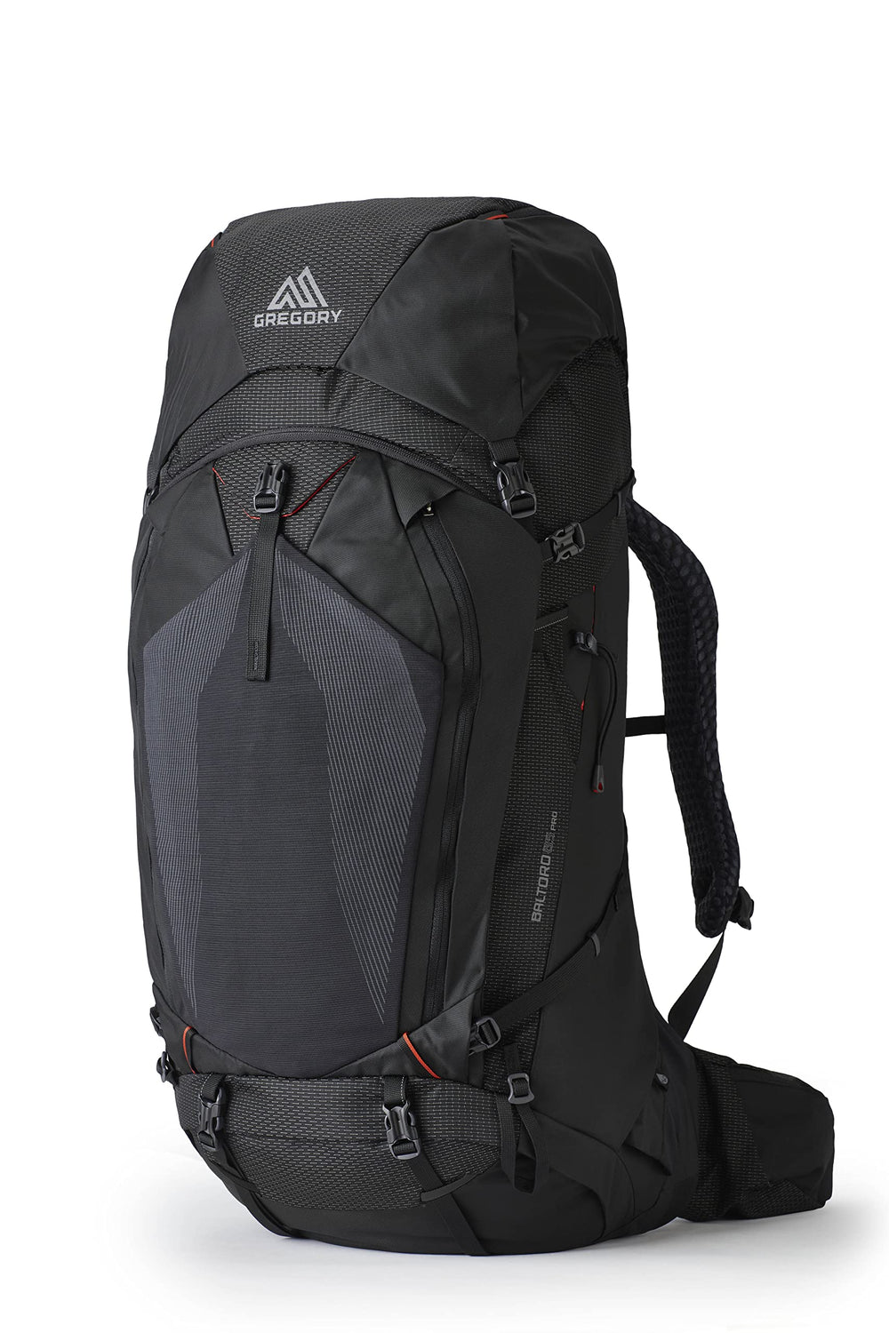 Gregory Baltoro 85L Pro backpack with FreeFloat suspension enabling smooth load shifts on steep trails.