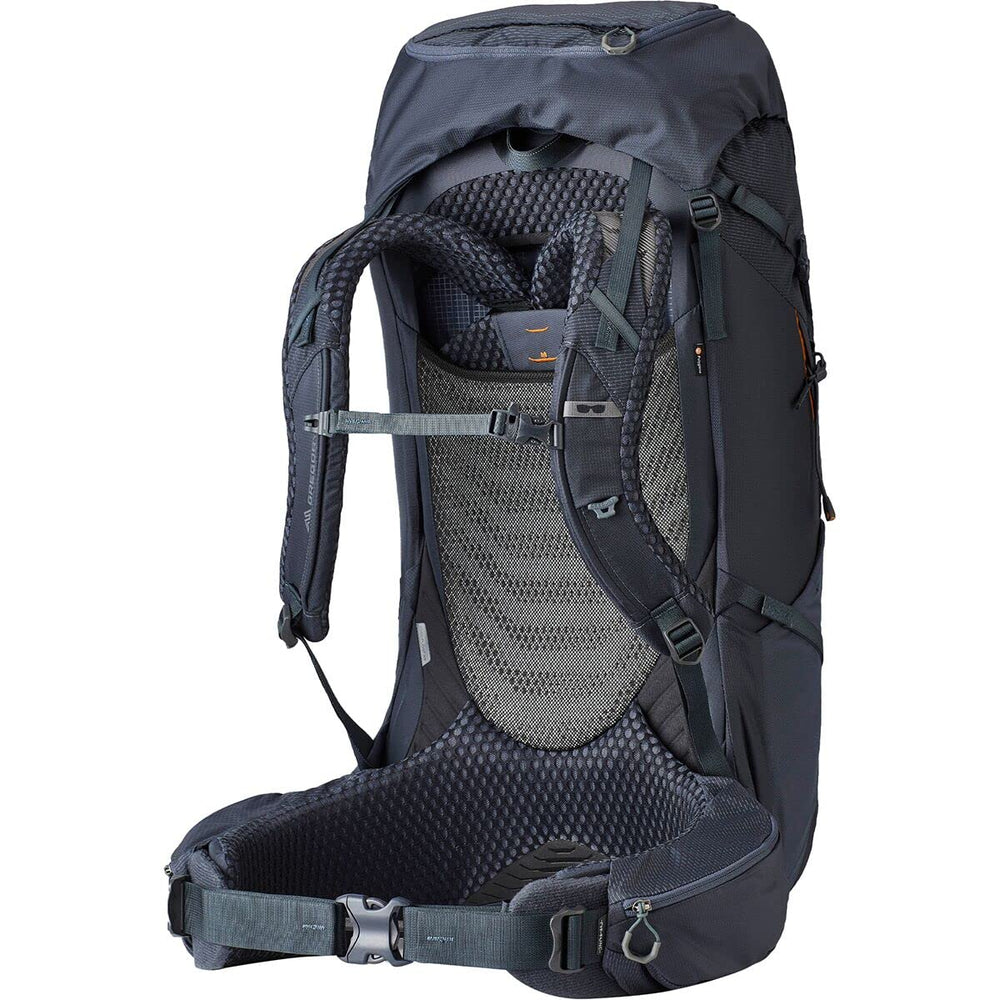 Gregory Baltoro 65L front-panel access enables quick gear retrieval on trail