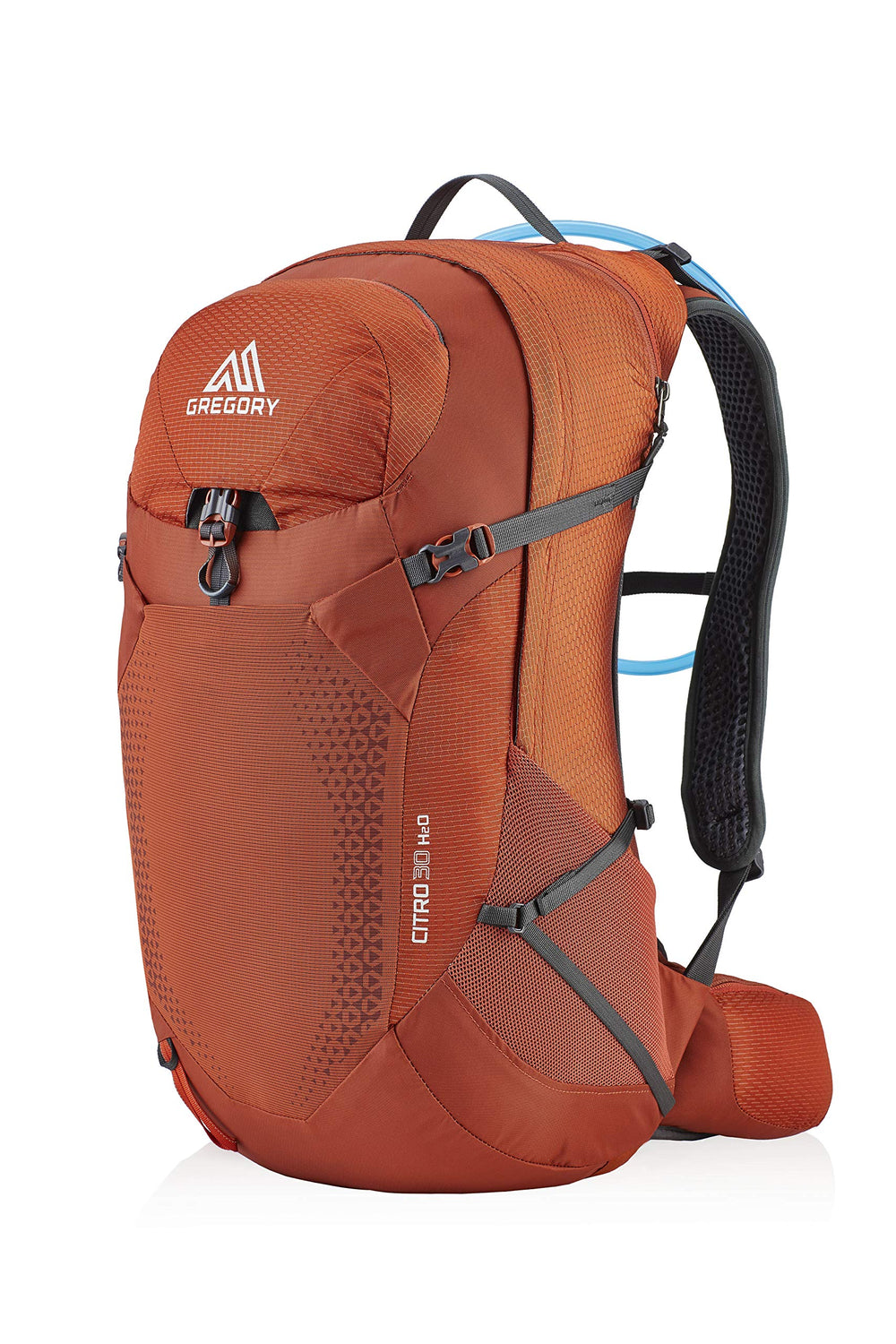 Gregory Citro 30L H2O backpack front view shows balanced day-hike silhouette