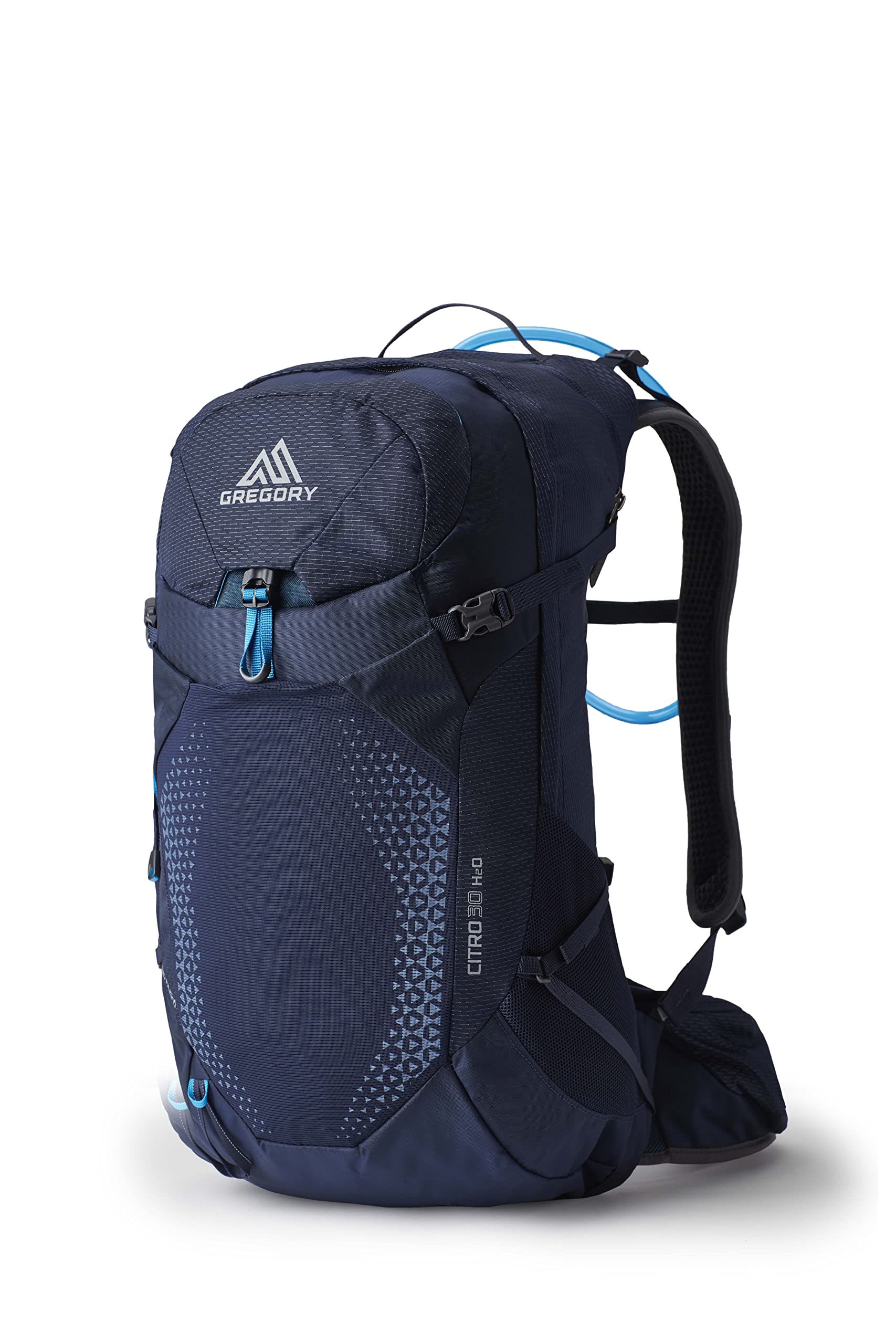 Gregory Citro 30L QuickStow sunglasses system keeps shades accessible and scratch-free.
