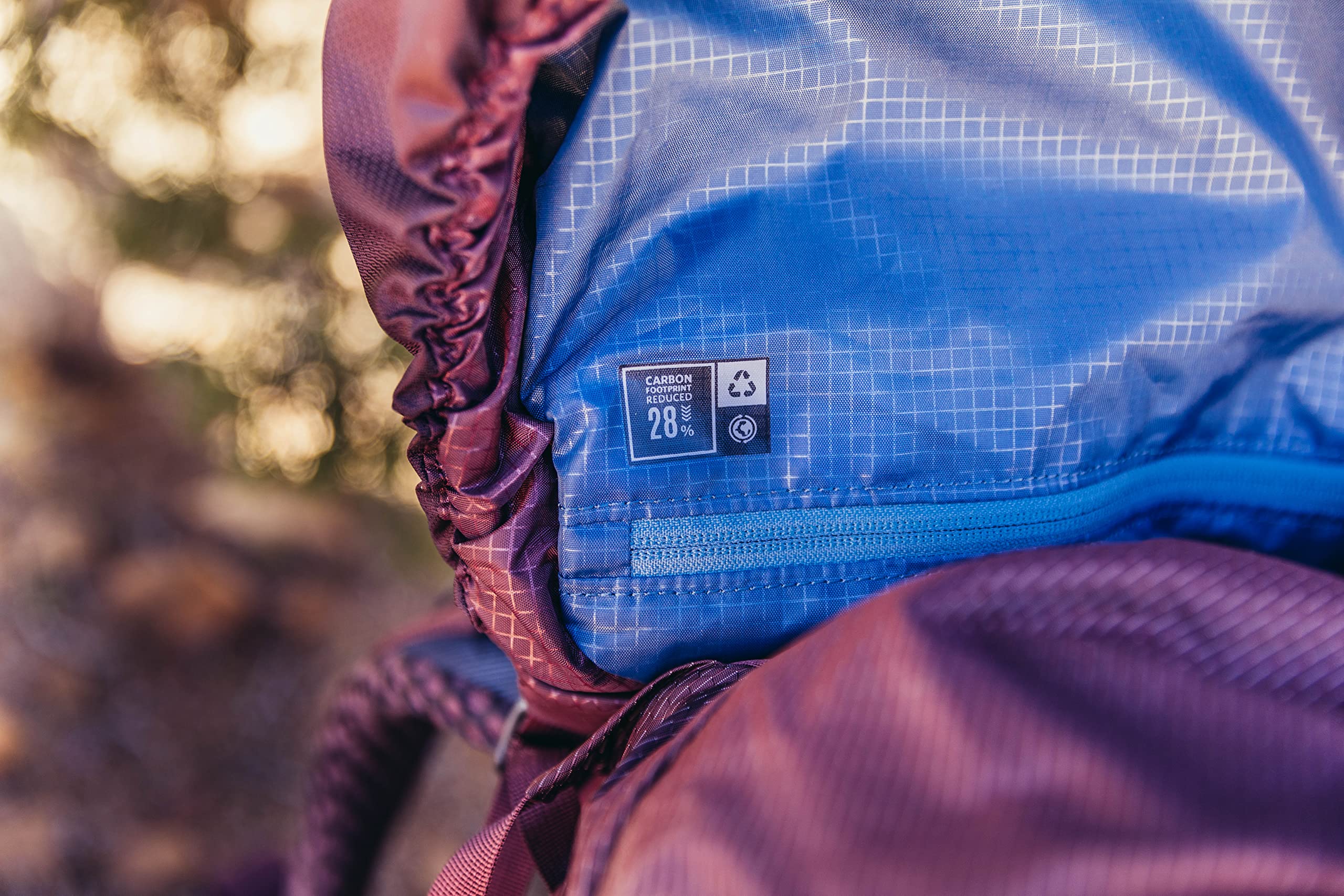 Gregory Deva 60L front U-Zip access for quick gear reach