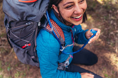 Gregory Facet 45L women's pack featuring ergonomic shoulder straps for secure fit