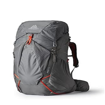 Ultralight weather flap stows for weather-ready packing on Gregory Facet 55L