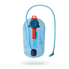 Gregory Hydro 2L reservoir with easy fill handle for quick refills on trail.