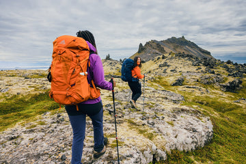Gregory Jade 43L U‑Zip opening for broad access to gear