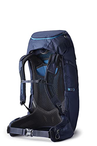 Gregory Jade 53L 3D hipbelt ergonomics contour for comfortable carry.