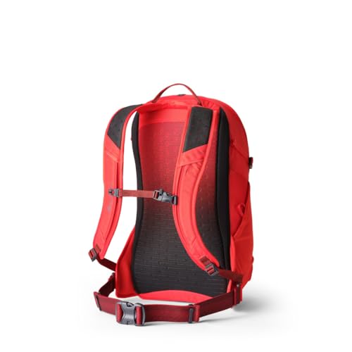 Gregory Kiro 24L backpanel with breathable mesh for cool comfort on trails