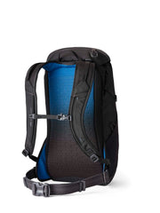 Gregory Kiro 28L with cloudcontrol hipbelt provides stable, comfortable support.