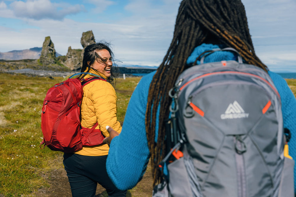 Gregory Maya top quick-access pocket for essentials on the move.