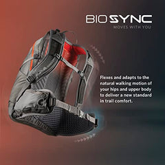 Miko 20L with SpeedClip hydration hanger for easy water access on the trail