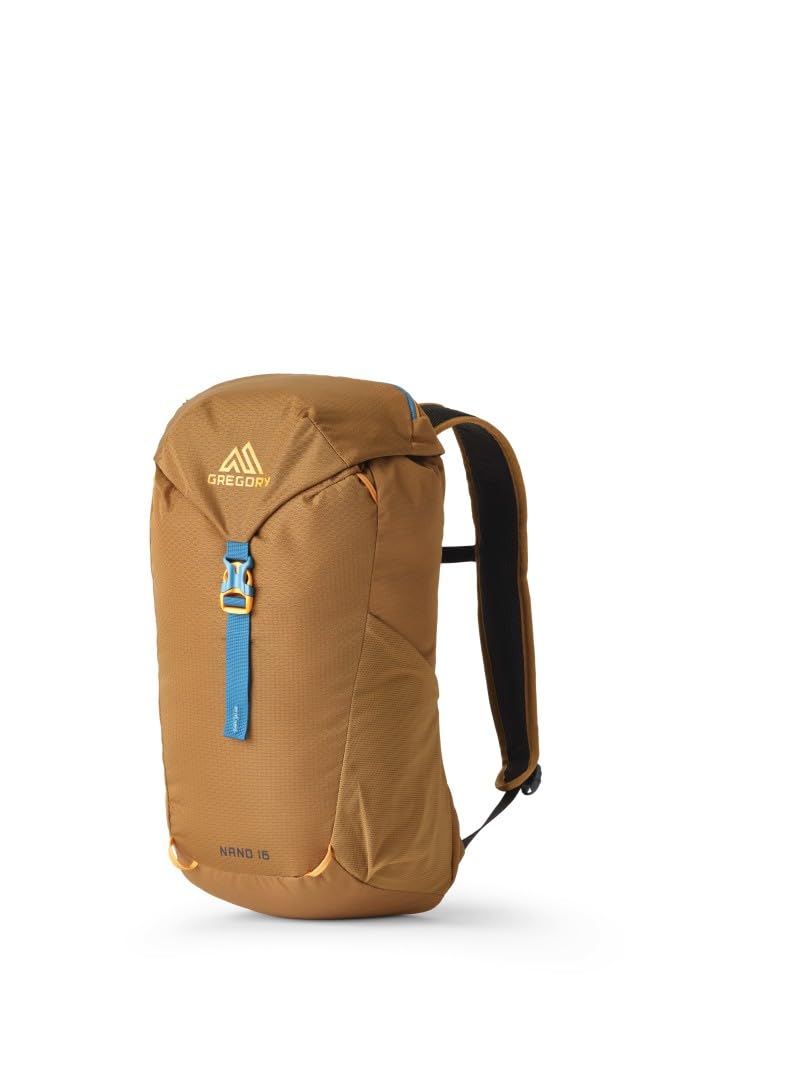 Gregory Nano 16L Airmesh shoulder harness for secure, comfortable carry.