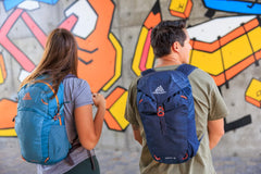 Gregory Nano 16L backpanel breathable view emphasizing all-day comfort.