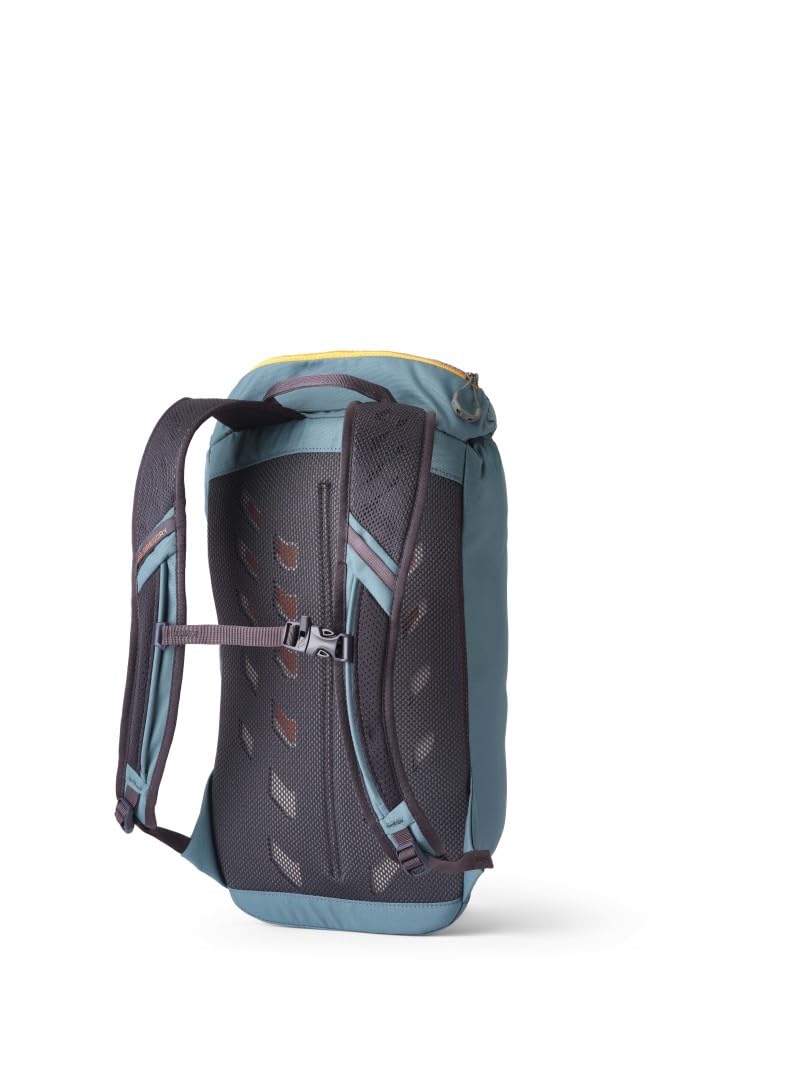 Gregory Nano 16L Rio Blue backpanel for all-day comfort
