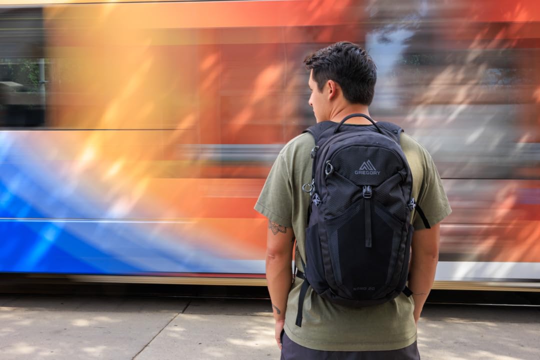 Gregory Nano 20L Plus breathable backpanel emphasizes airflow during carries