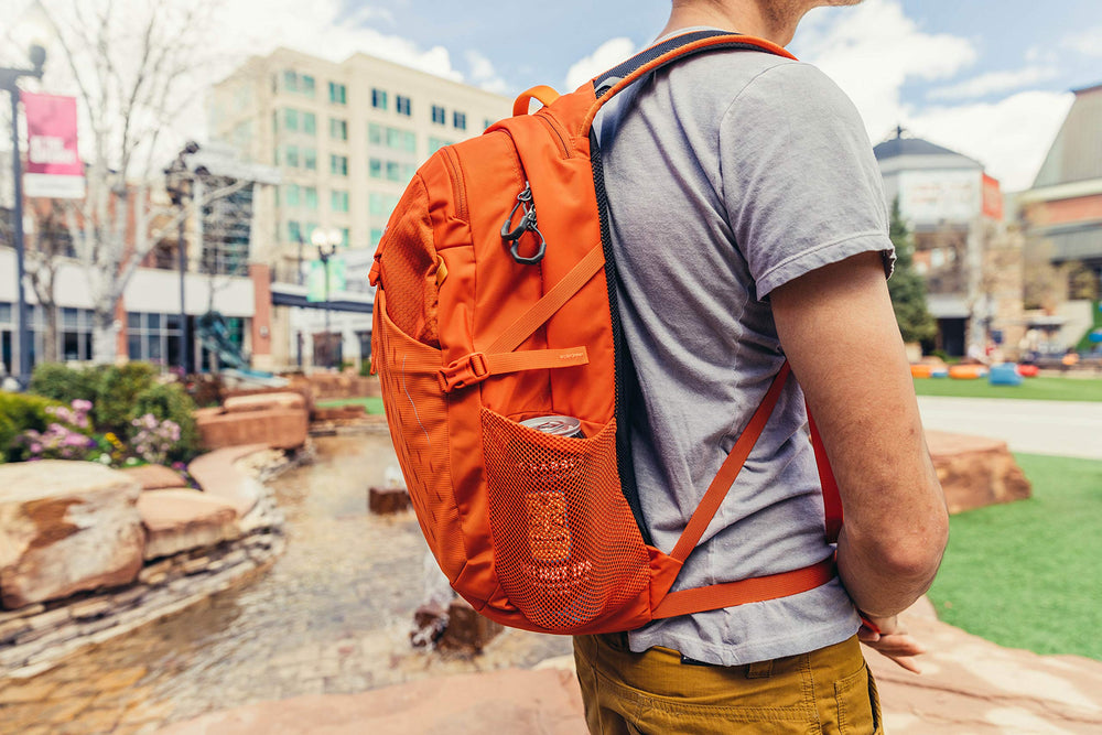 Gregory Nano 20L Plus Size backpack backpanel shows breathable comfort during long days