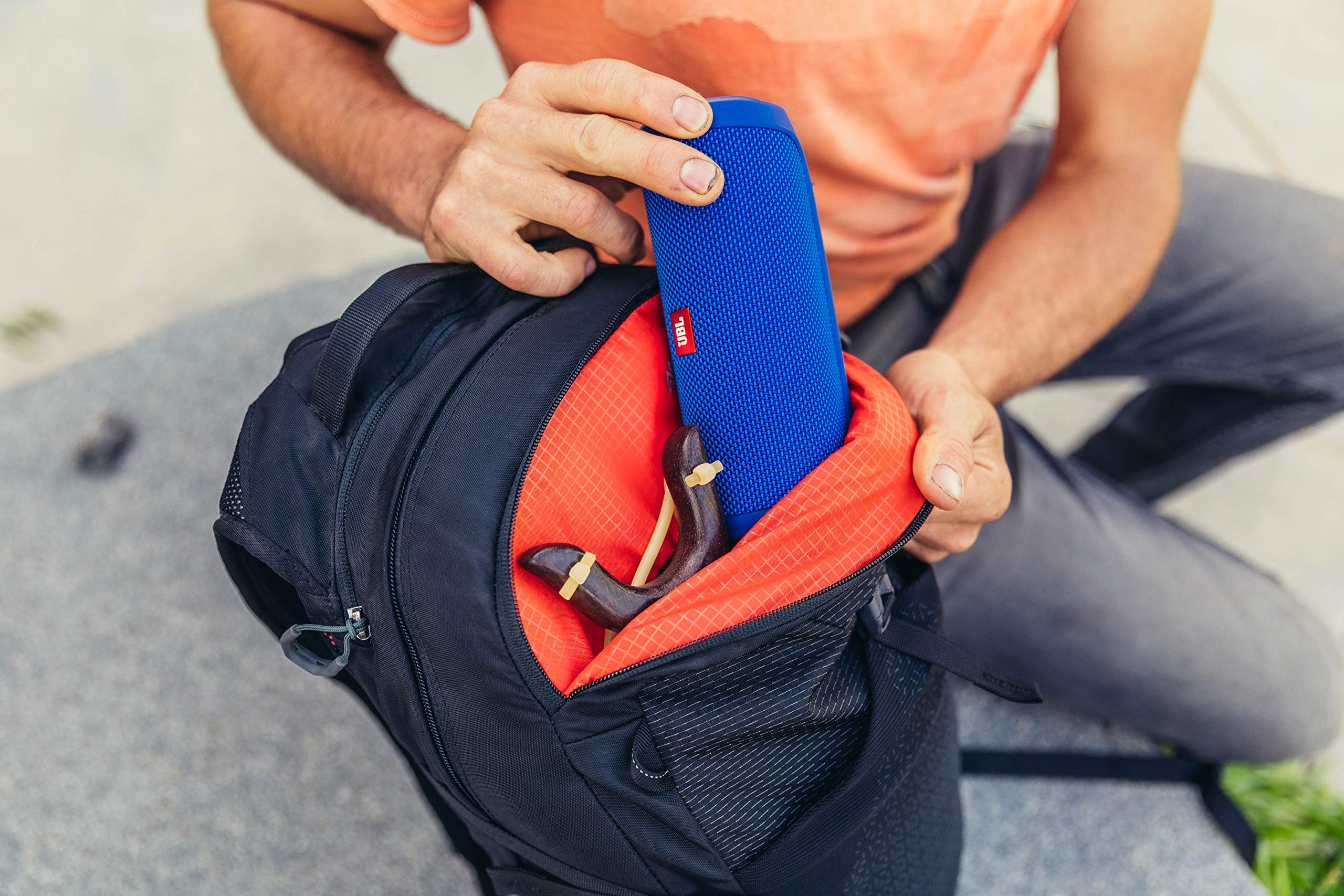 Gregory Nano 20L Plus Size front pocket offers quick access and organization