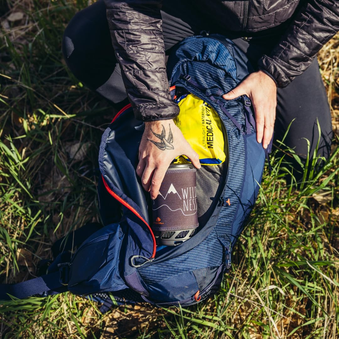 Gregory Paragon 50 on-the-go pocket provides quick access for inReach, snacks, or sunglasses