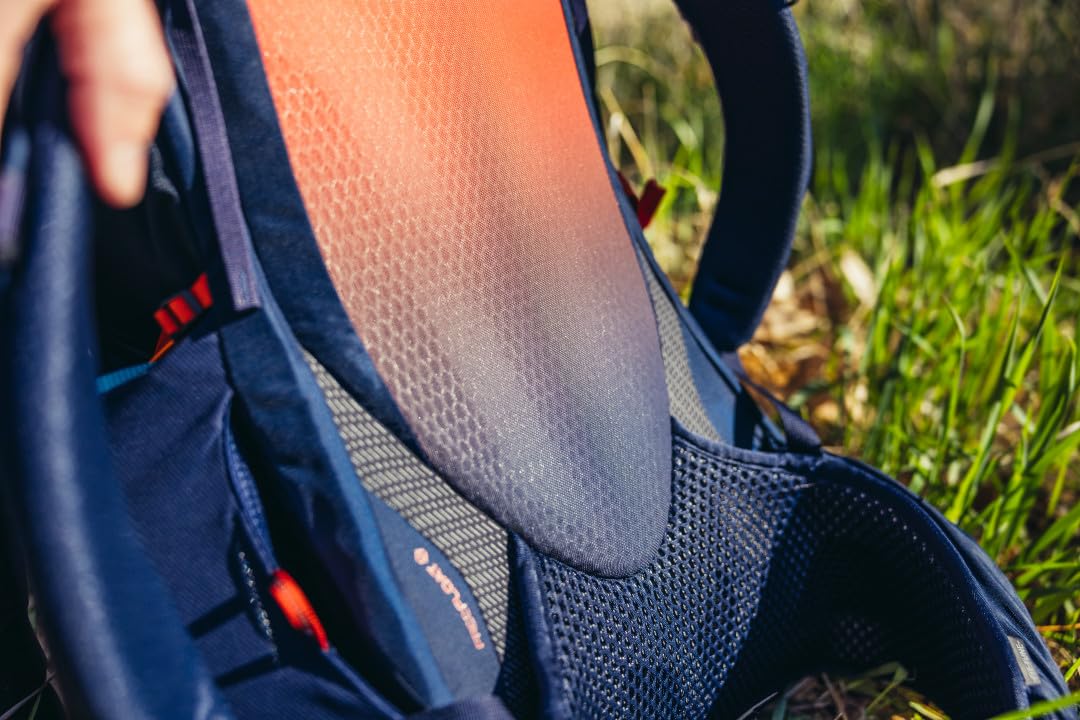 Gregory Paragon 50 perimeter-frame with cross-stay delivers stable load management on rugged terrain