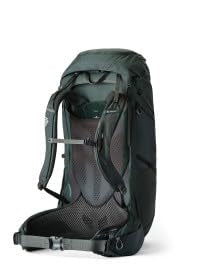 Gregory Paragon 70L backpanel fit improves breathable comfort.