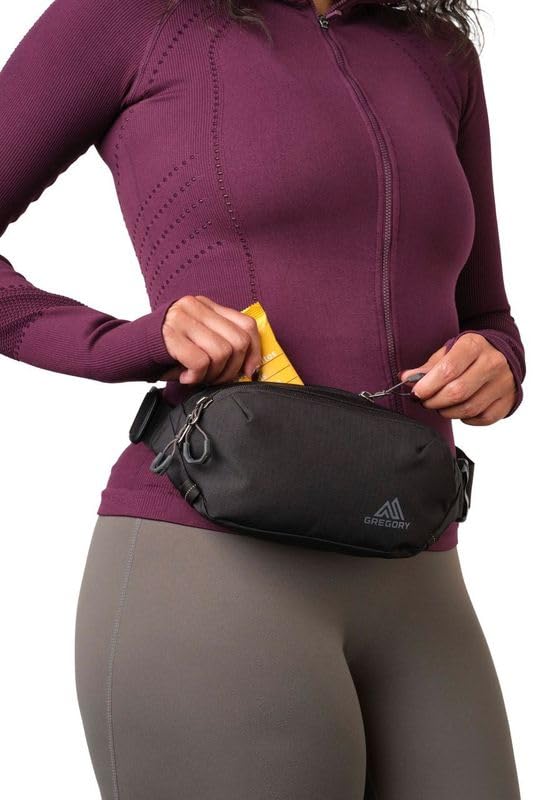 Gregory Rhune belt bag worn-on-the-go demonstrates versatility for festivals and travel