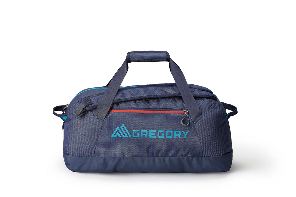 Gregory Supply 40L duffel with tuckable straps for versatile carry