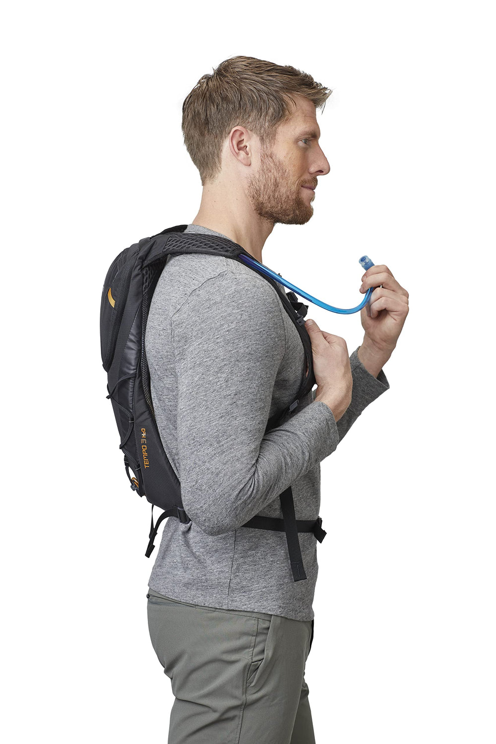 Gregory Tempo 3L H2O 3D foam backpanel for airflow and comfort