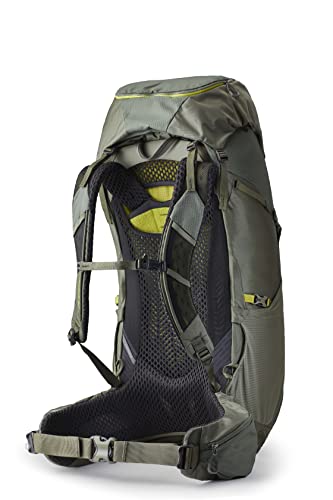 Gregory Zulu 55L backpack front U-zip access for easy organization