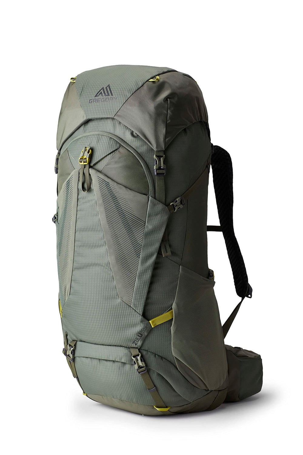 Gregory Zulu 55L backpack front view ideal for multi-day trips